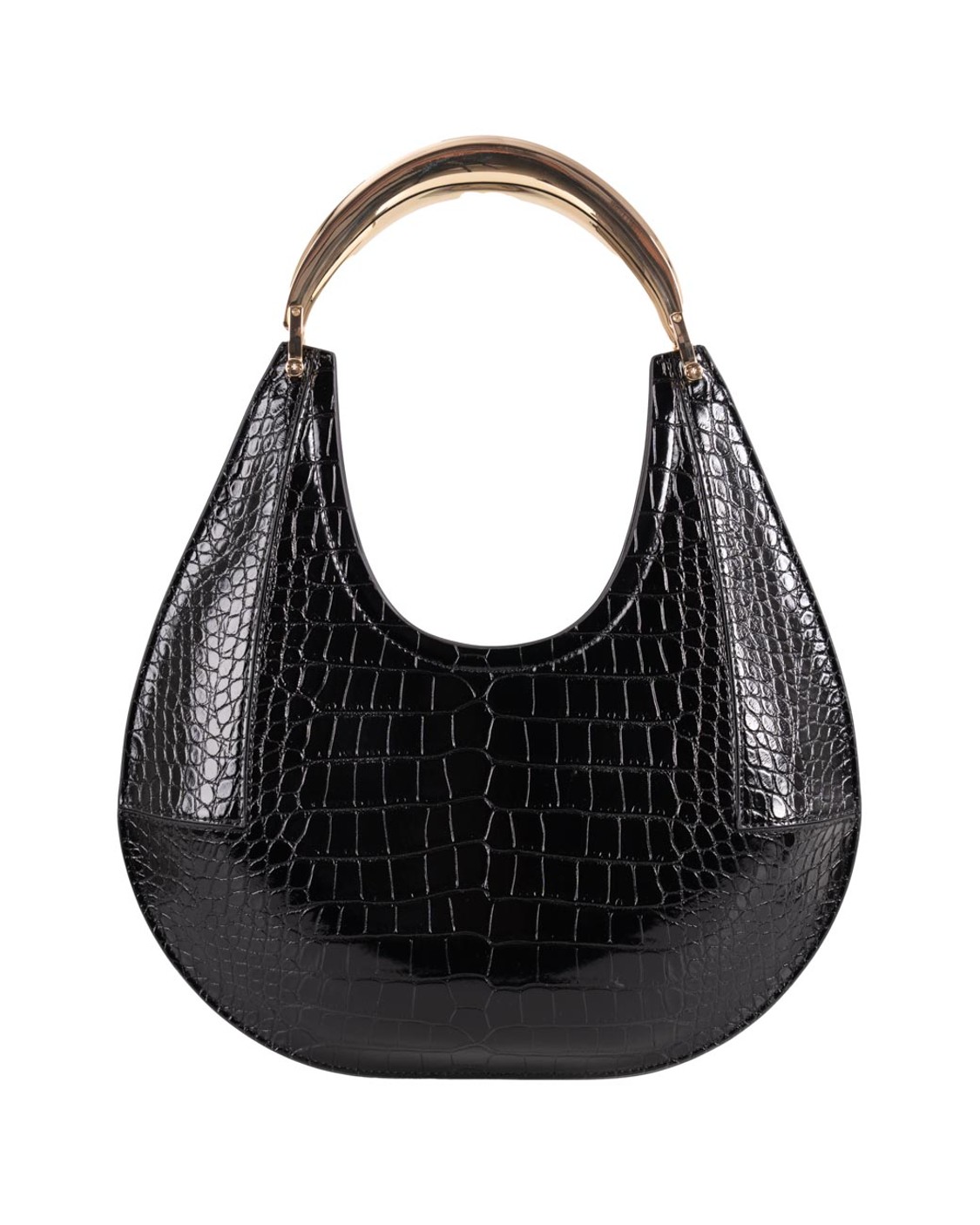 shop ELISABETTA FRANCHI  Borsa: Elisabetta Franchi borsa hobo media realizzata in materiale sintetico effetto pelle. 
La texture con stampa cocco dona carattere all'accessorio, impreziosito dal manico gioiello in metallo dorato. 
Logo al fondo.
Manico in metallo dorato.
Dimensioni 35 x 39 cm.
Composizione: 60%Poliuretanica 40%Poliestere.
Fabbricato in Italia.. BS28A58E2-110 number 5181656
